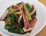 節約！青ネギと柚子とイカの酢味噌あえ作り方3写真