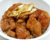 しっとり柔らか❤鶏もも肉の照り焼き丼♪作り方10写真