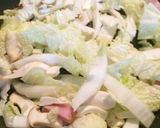白菜アレンジ！濃厚カルボナーラ作り方3写真