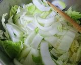 簡単で美味しい白菜のミルクスープ作り方2写真
