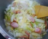 簡単で美味しい白菜のミルクスープ作り方3写真
