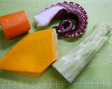 簡単!タコと残り野菜のタイ風炒め作り方1写真