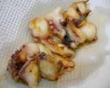 簡単!タコと残り野菜のタイ風炒め作り方2写真