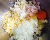 豆腐のふわふわまる揚げ♡オーロラソースで作り方2写真