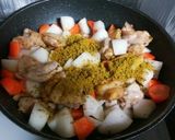 冬野菜でほっこり♡和風カレー作り方3写真