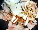 豚肉とキノコのオイスターソース炒め作り方4写真