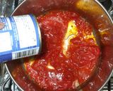 簡単鶏もも肉のトマト煮♪クリスマスの夕食作り方6写真