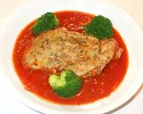 簡単鶏もも肉のトマト煮♪クリスマスの夕食作り方12写真