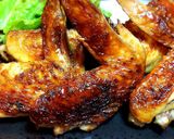 手羽先焼き♪醤油味(•ө•)♡ｳﾏ作り方8写真