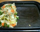 ホットプレートでとんぺい焼き風野菜オムツ作り方6写真