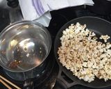 抹茶ポップコーン 2種類同時に作った作り方4写真