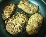 お麸と豆腐でかさ増し！煮込みハンバーグ作り方8写真