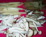 ヤーコン&じゃがいものきのこチーズ焼き作り方1写真
