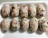 やみつき★豚梅しその肉巻きおにぎり作り方3写真