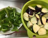 なすとピーマンの甘辛炒め作り方1写真
