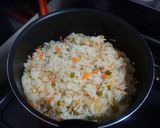 チキンピラフのオムライス作り方5写真