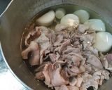 ご飯がススム！豚肉と大根の甘辛煮作り方3写真