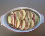 じゃがいもとベーコンの重ね焼き。作り方4写真
