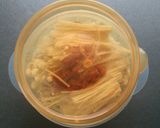 レンジで簡単☆きのこの佃煮・梅風味。作り方4写真