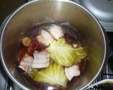 豚肉のかたまりとキャベツ煮作り方2写真