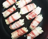 蓮根の豚バラ巻作り方4写真