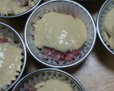 フライパンで肉まん風蒸しパン♪作り方8写真