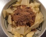 リンゴ黒糖ケーキ作り方1写真