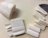 蓮根のツマミ カレー塩作り方1写真