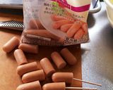 子供喜ぶ♪アメリカンドッグ&チーズボール作り方1写真