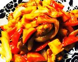 栄養満点彩り野菜の酢豚♫作り方7写真