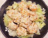 子供の野菜嫌いを克服☆お野菜の肉だんご♫作り方9写真