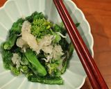 なばなのしらすおろし和え作り方7写真
