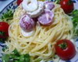 ちくわとミニトマトのサラスパ!!作り方4写真