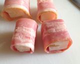 お餅グラタン…とろ〜りベーコン＆チーズ作り方2写真