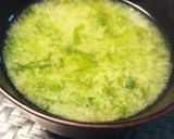 朝食に夕食に簡単５分＊あおさのお味噌汁作り方3写真