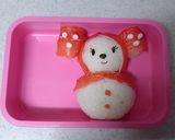 雪だるまミニーちゃん作り方3写真