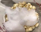 簡単：ココナッツオイルきな粉チョコレート作り方2写真