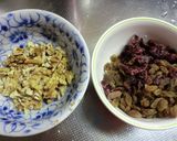 ワインに合う♥ドライフルーツ＆くるみパン作り方1写真