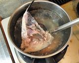 【釣食】イズスミあらの中華スープ作り方8写真