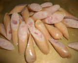 ウインナーとじゃがいもｼｬｷｼｬｷ炒め作り方1写真