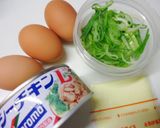 熱々♪シーチキンのとろーり卵焼き作り方1写真