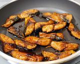 さばの甘辛照り焼き丼作り方5写真