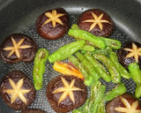 簡単♡ししとう＆椎茸♡塩炒め作り方5写真