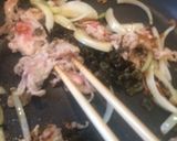 【15分】豚肉・高菜・福神漬の和風パスタ作り方2写真