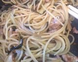 【15分】豚肉・高菜・福神漬の和風パスタ作り方3写真