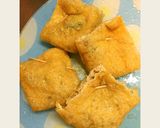 簡単★美肌効果の油揚げで納豆包み★作り方5写真