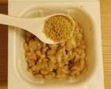 納豆にゆず味噌♪作り方3写真