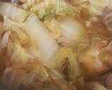 白菜のスープ♡お鍋の肉団子が余った時に♡作り方4写真