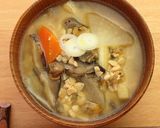 赤貝の呉汁【天狗缶詰】作り方5写真