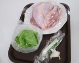 鶏肉の香味焼き(油淋鶏ﾕｰﾘﾝﾁｰ)作り方1写真